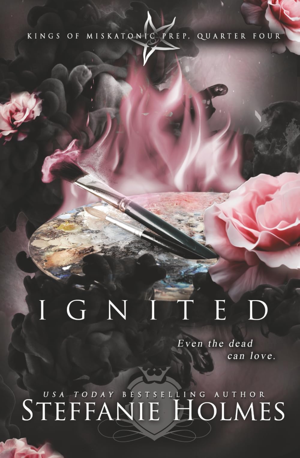 Ignited: A Reverse Harem Bully Romance: 4 (Kings Of Miskatonic Prep)