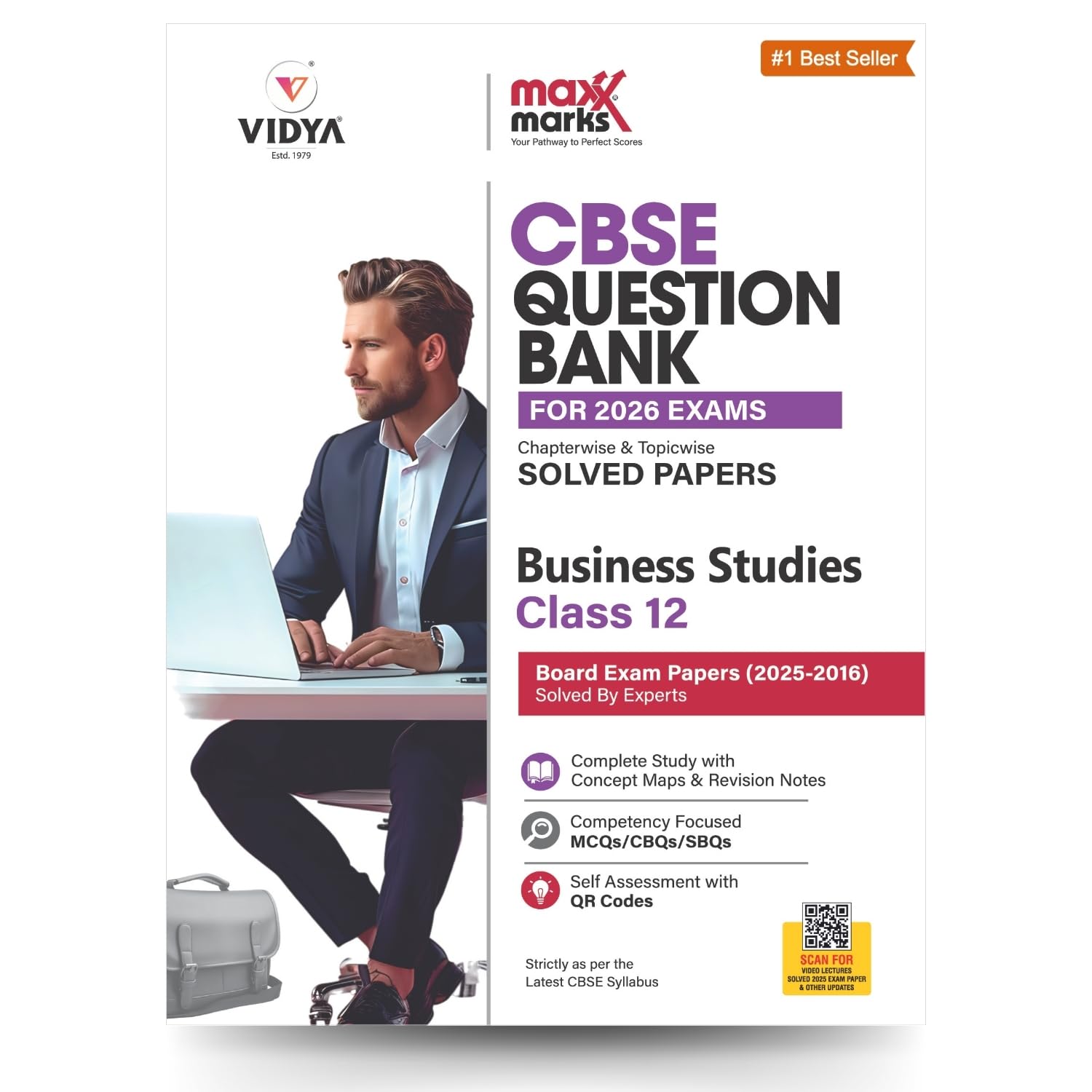 Maxx Marks Cbse Question Bank Class 12 Business Studies For 2026 Board Exams