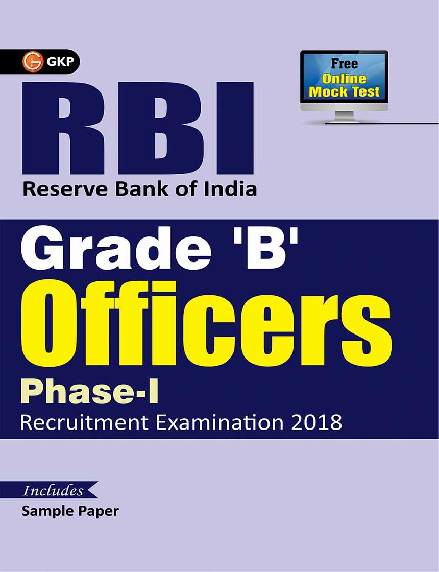 Rbi Reserve Bank Of India Grade B Officers PhaseI Recruitment Examination 2018