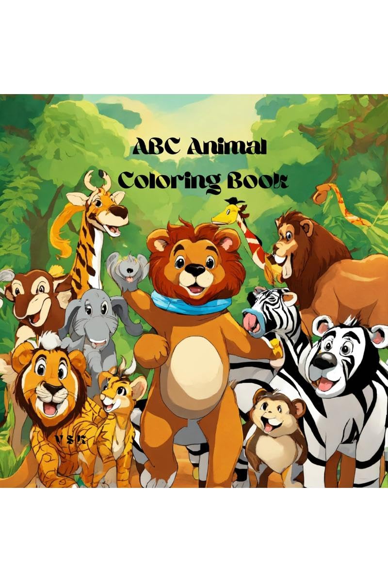 ABC Animal Coloring Book