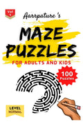 Maze Puzzles Game Book [ Normal Level ] : 100 Maze Puzzles For Kids & Adults [ Volume 1 ]