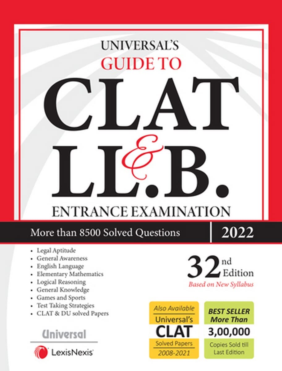 Guide To Clat & Ll.B. Entrance Examination 2022: Vol. 1