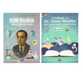 Dr. Homi Bhabha STD 9th Textbook + Topiwise MCQ By Chaitanya Vaze ( Set of 2 Books ) Complete Study Material  Young Scientist E