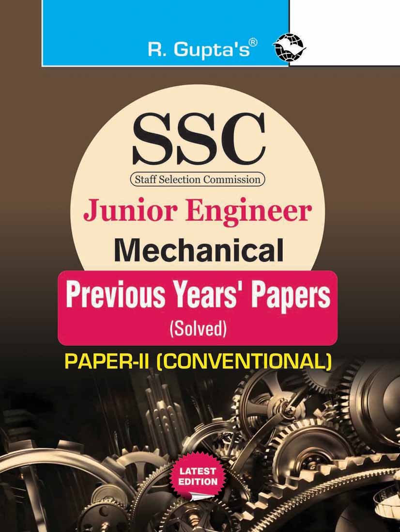 SSC: Junior Engineer  Mechanical (PaperII: Conventional) Previous Years Papers (Solved)