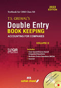 T.S. GrewalS Double Entry Book Keeping  Accounting For Companies (Vol.Ii): Cbse Class 12 (202223)