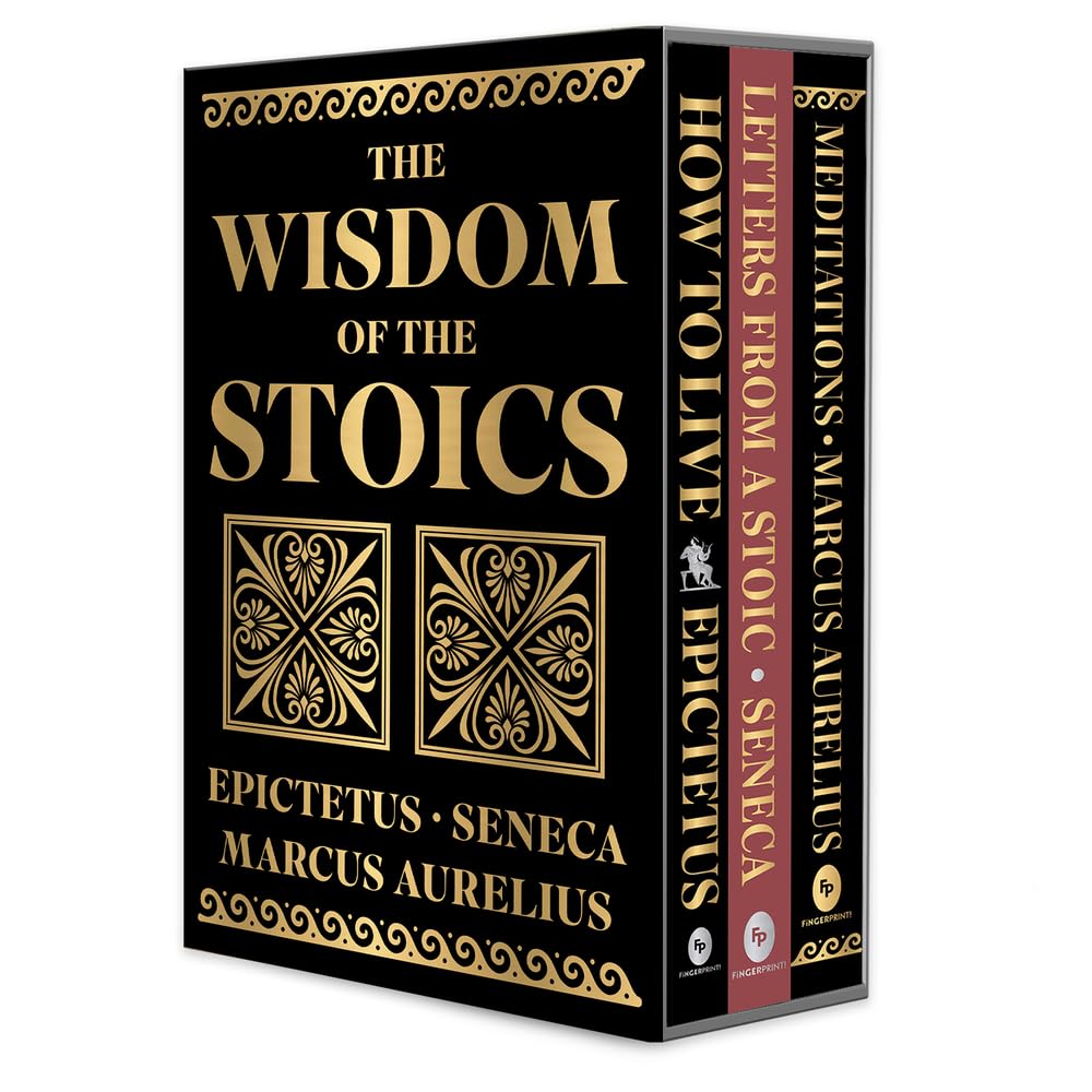 The Wisdom of the Stoics Boxed Set (Deluxe Hardbound Edition)
