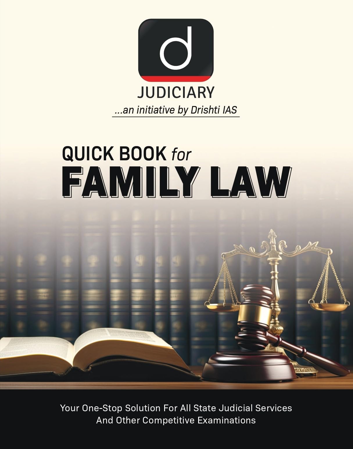 Judiciary (Quick Book) Family Law | English | Drishti Judiciary | Government Law Entrance Exam Books