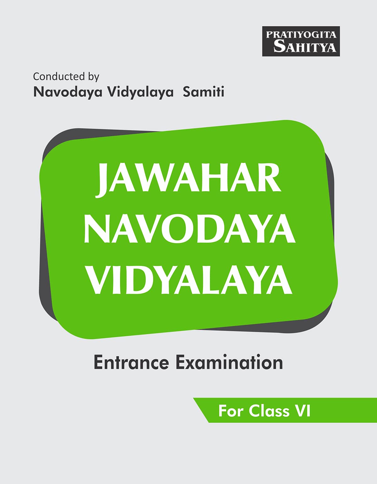 Sahitya Bhawan Jawahar Navodaya vidyalaya entrance examination book for class 6 in english medium