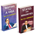 States And Minorities | Waiting For A Visa | Dr. Br Ambedkar Books | English Paperback Combo Set | The Original Edition | Budha 