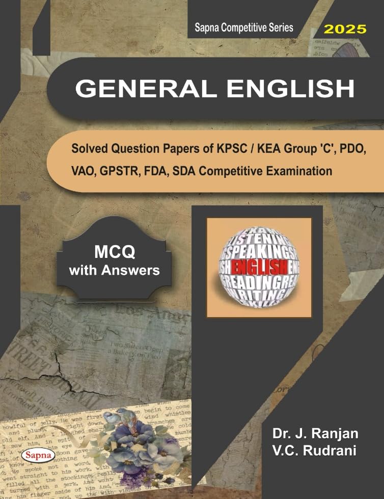 General English Solved Question Papers of Kpsc Group C Pdo Gpstr Fda Sda