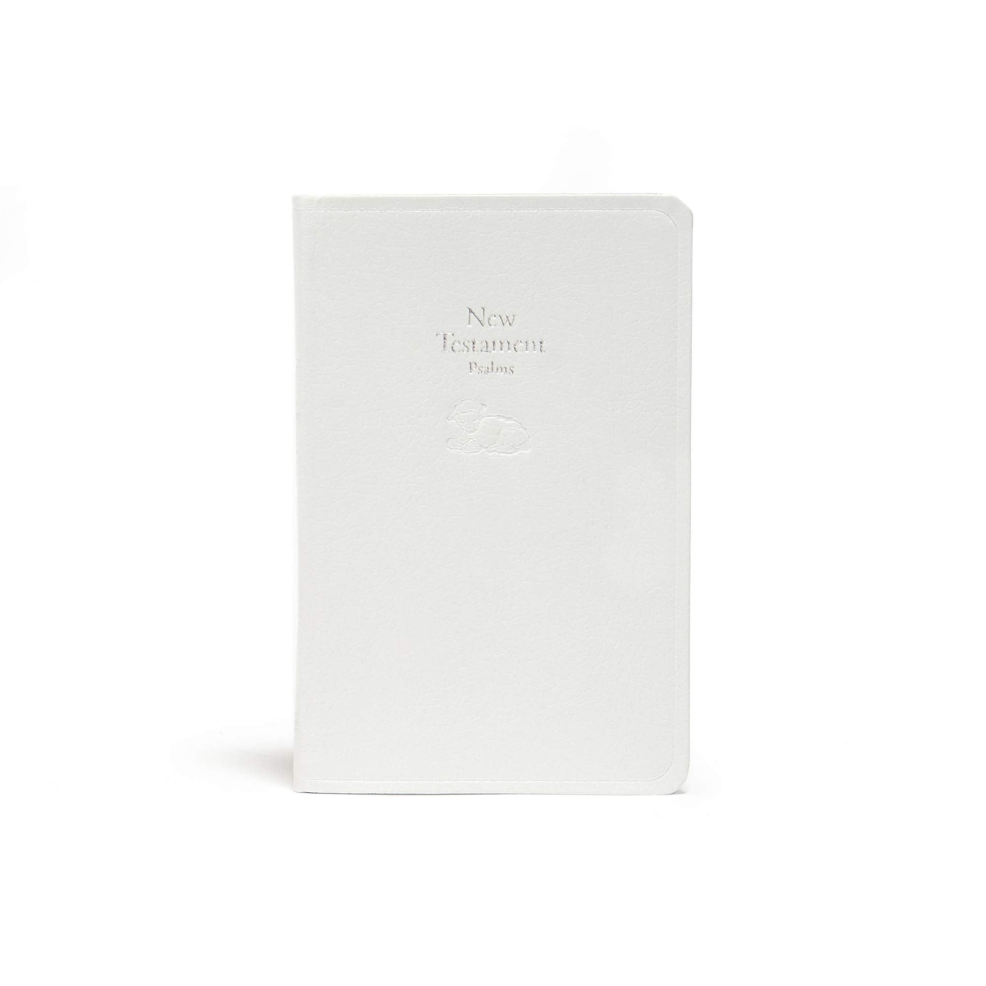KJV Babys New Testament, White Imitation Leather