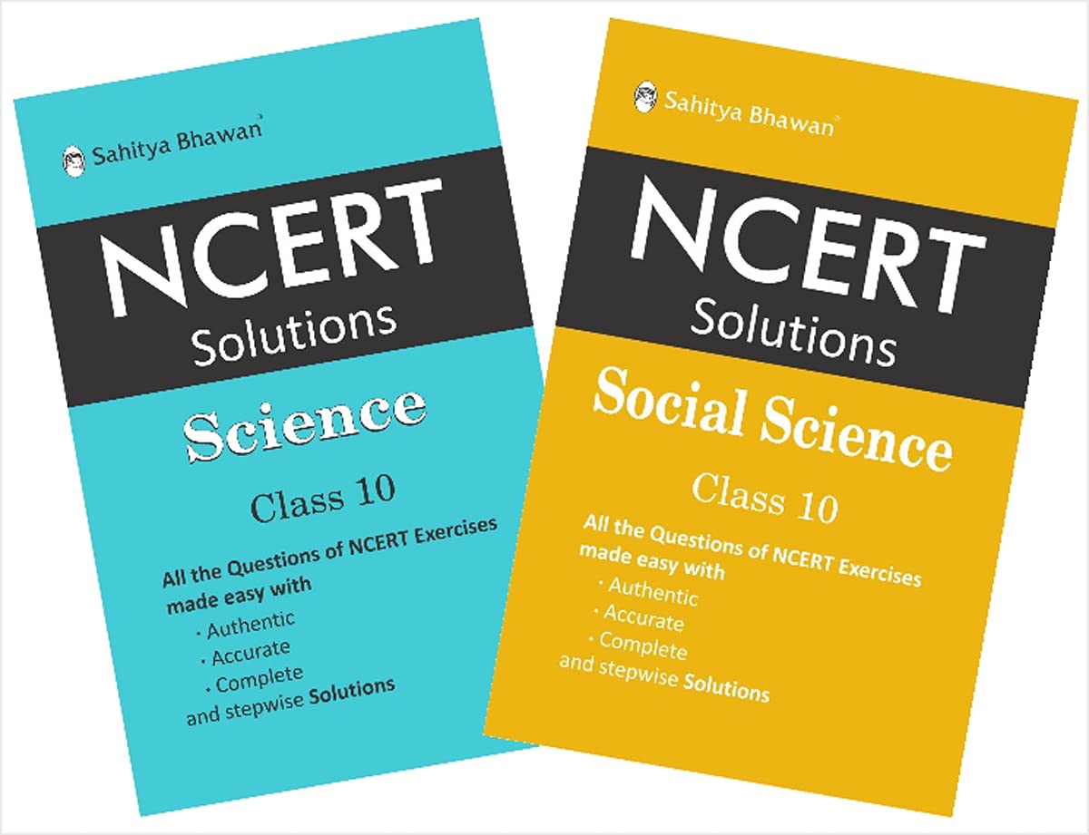 Sahitya Bhawan Combo pack NCERT answers and solutions Science & Social Science class 10