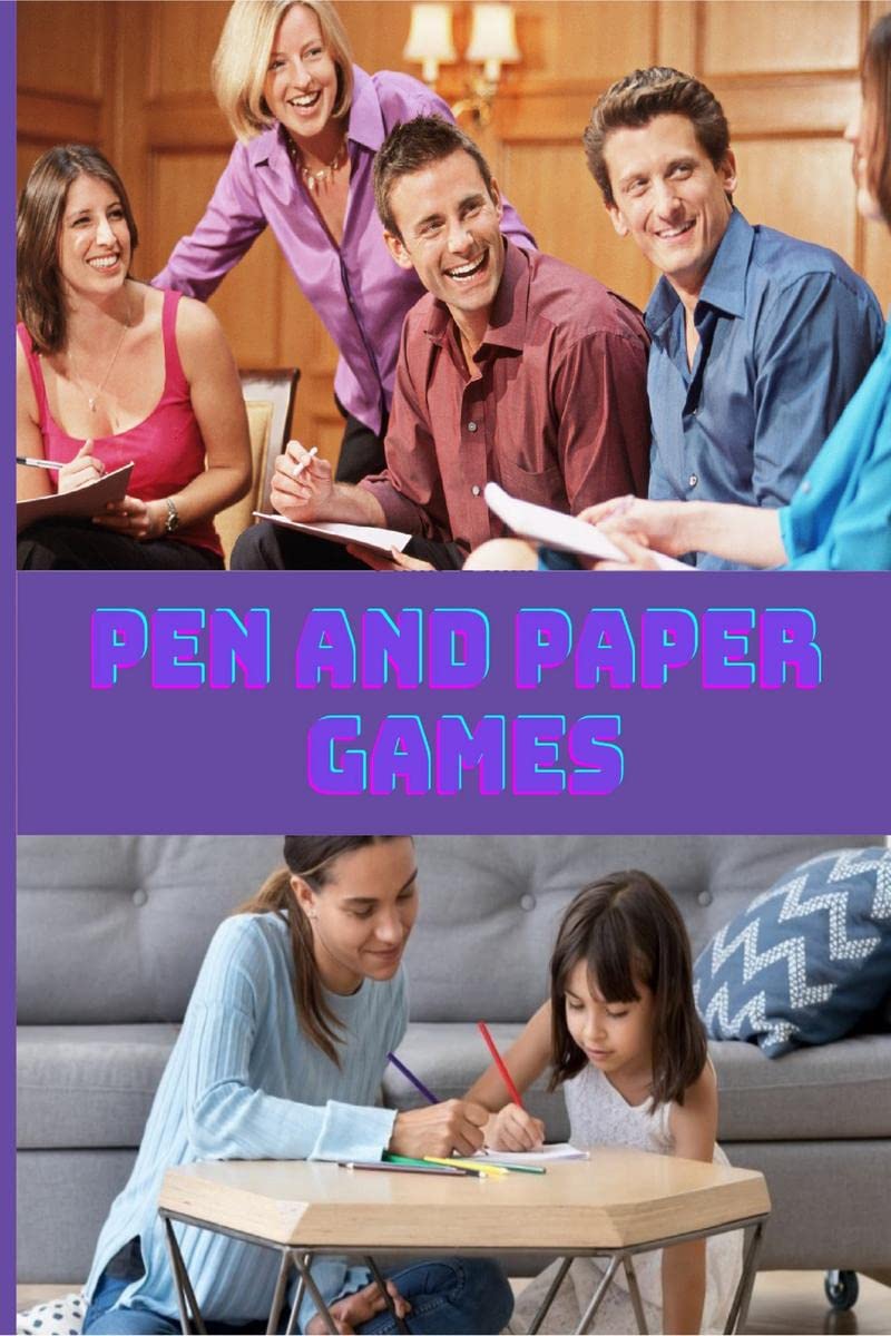 Pen And Paper Games : Hangman, Battleships, M.A.S.H., Hexagon Game, 3D TicTacToe, TicTacToe, Four In A Row, Dots And Boxes