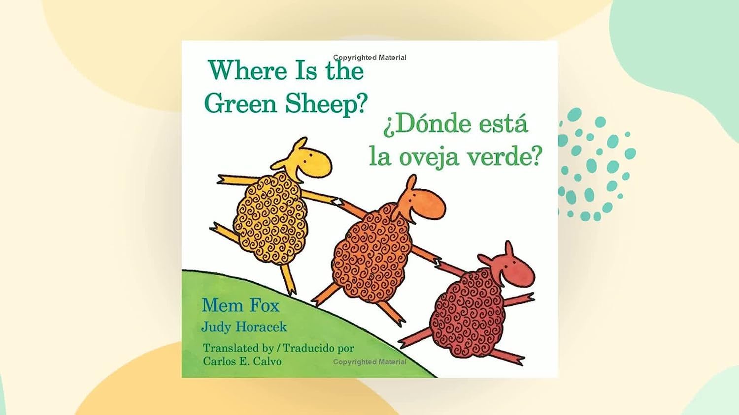 Where Is the Green Sheep? Padded Board Book