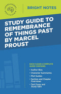 Study Guide To Remembrance Of Things Past By Marcel Proust
