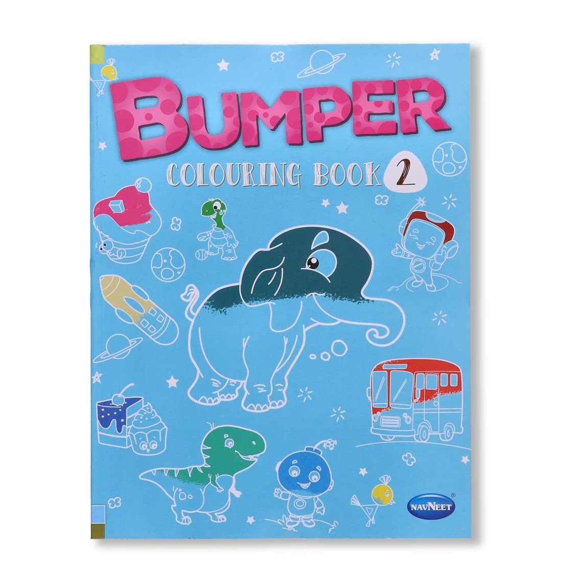 Navneet Bumper Colouring Book  2 Best For Children Activity