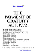 THE PAYMENT OF GRATUITY ACT, 1972 | 1st Edition 2022