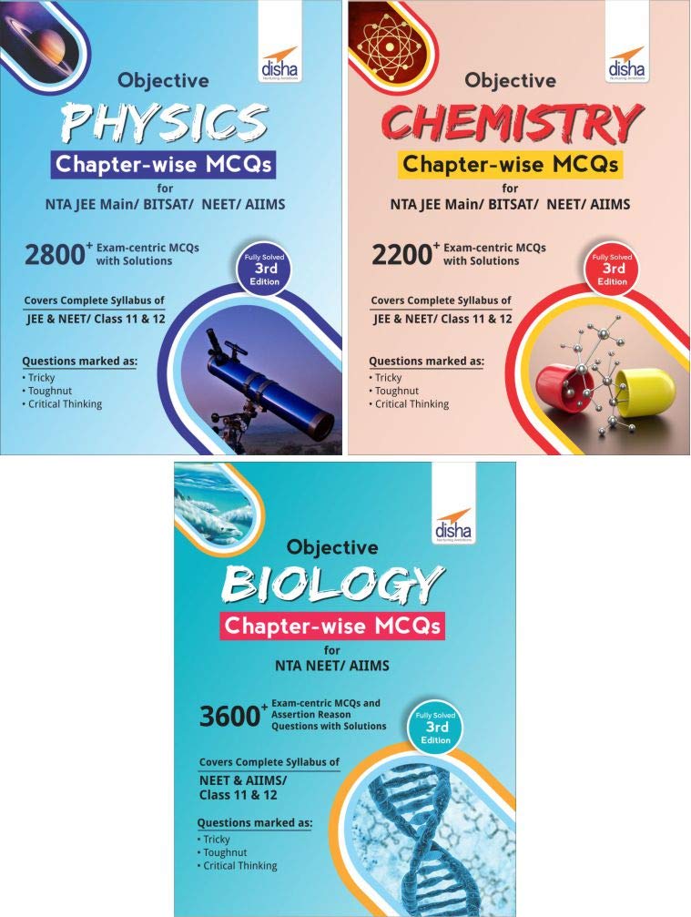 Objective Physics, Chemistry & Biology ChapterWise Mcqs For Nta Neet/ Aiims/ Jipmer 3Rd Edition