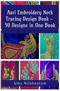 Aari Embroidery Neck Tracing Design Book  50 Designs in One Book