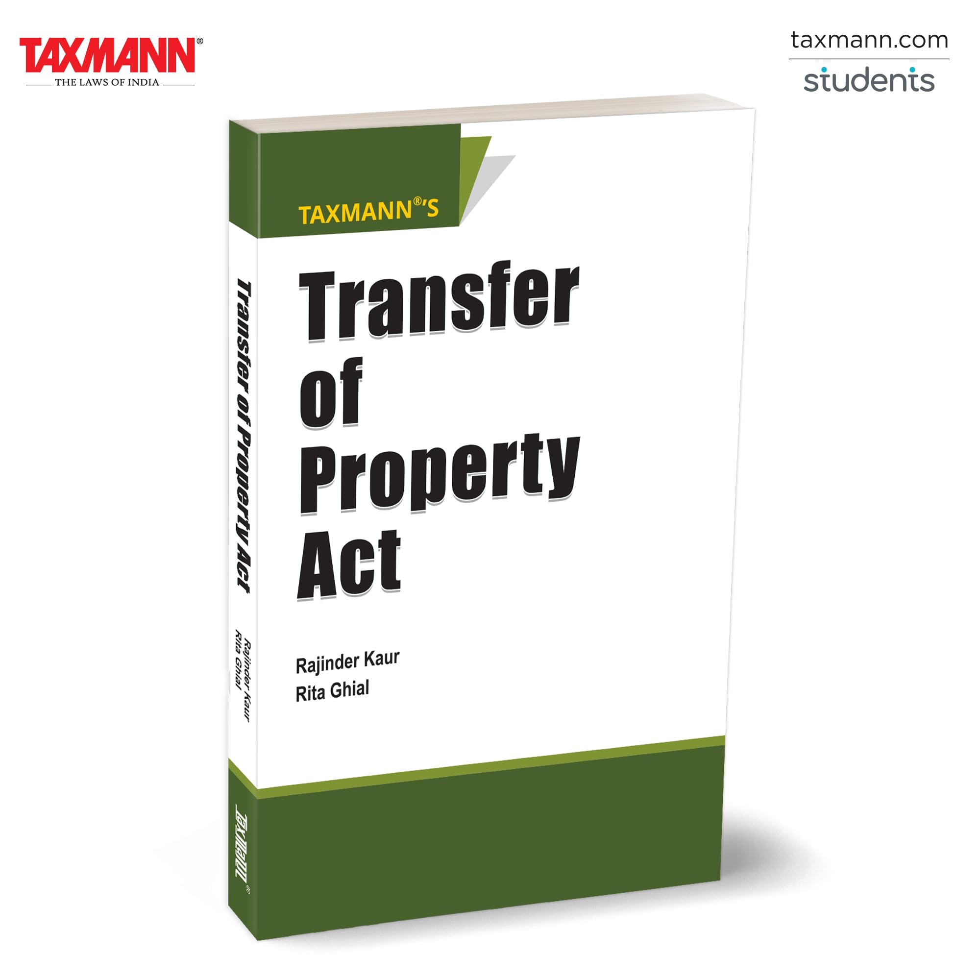 Taxmanns Transfer of Property Act  Studentfocused | Topicwise Textbook Explaining TPA Through Contextual Analysis | CrossR