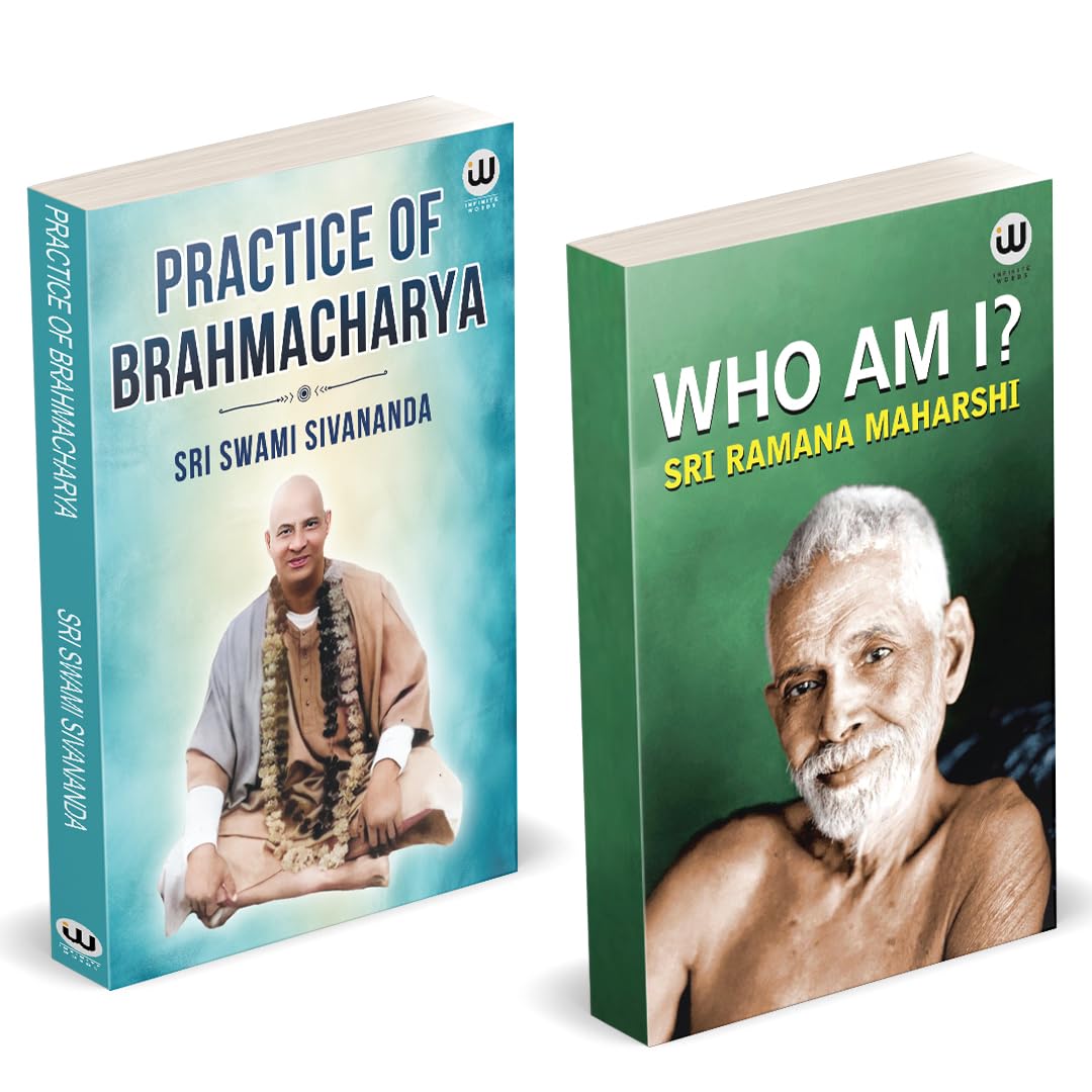 Practice Of Brahmacharya | Who Am I? | Sri Swami Sivananda | Sri Ramana Maharshi | English Paperback Books | The Original Editio