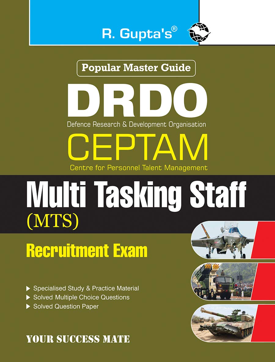 DRDO: CEPTAM (TierI) Multi Tasking Staff (MTS) Recruitment Exam Guide