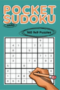 Pocket Sudoku, 9x9 Hard Puzzles : 160 9x9 Hard Puzzles to Solve, Great for Adults and Seniors, Logic Brain Games, Stress Relief 