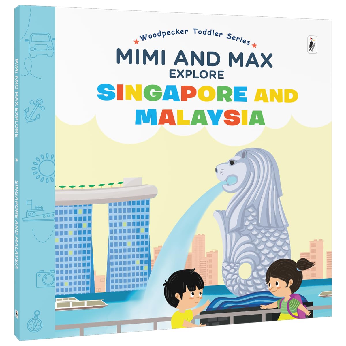 Mimi & Max Explore: Singapore & Malaysia Book Toddlers | Interactive Story Book for Kids  Travel and Discover Cities| For Age 3