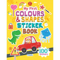 My First Colours & Shapes Sticker Book For Kids Ages 3+ | Fun Learning With 16 Pages + 8 Sticker Sheets | 2In1 Sticker Book | 