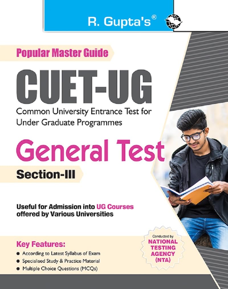 CUETUG: General Test (SectionIII) Exam Guide
