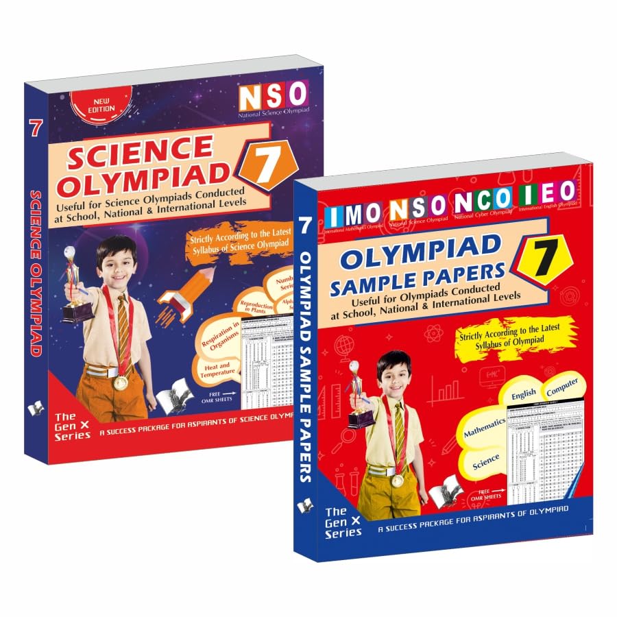 National Science Olympiad  Class 7 + Olympiad Sample Paper  Class 7 With OMR Sheets