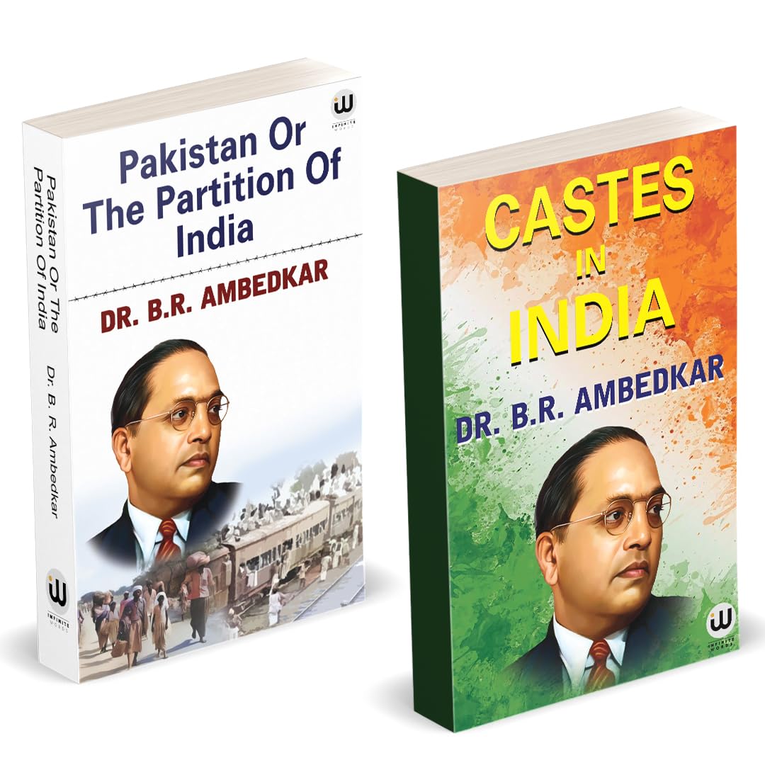 Pakistan Or The Partition Of India | Castes In India | Dr. Br Ambedkar Books | English Paperback Combo Set | The Original Editio