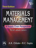 Materials Management a Supply Chain Perspective: Text and Cases