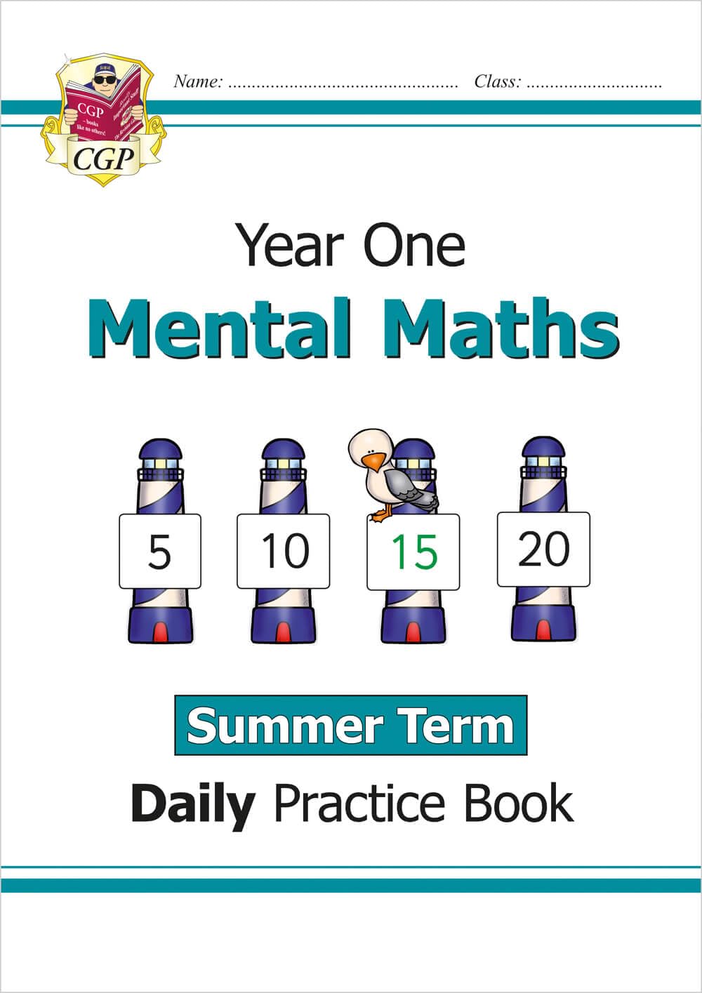 New KS1 Mental Maths Daily Practice Book: Year 1  Summer Term (CGP KS1 Maths)
