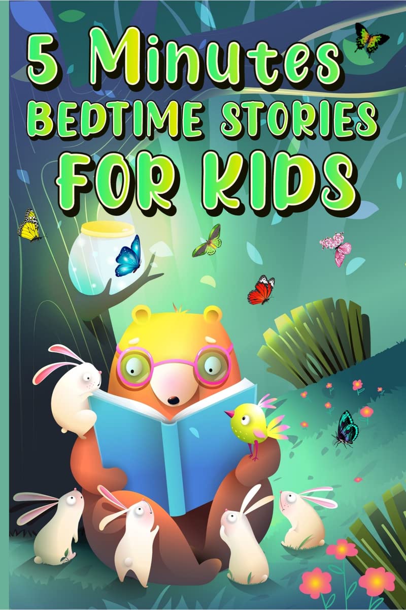 5 Minutes Bedtime Stories for Kids : Amazing Sleepy Time Story Book for Toddlers and Kids | Inspiring Fairy Tales with Magical a