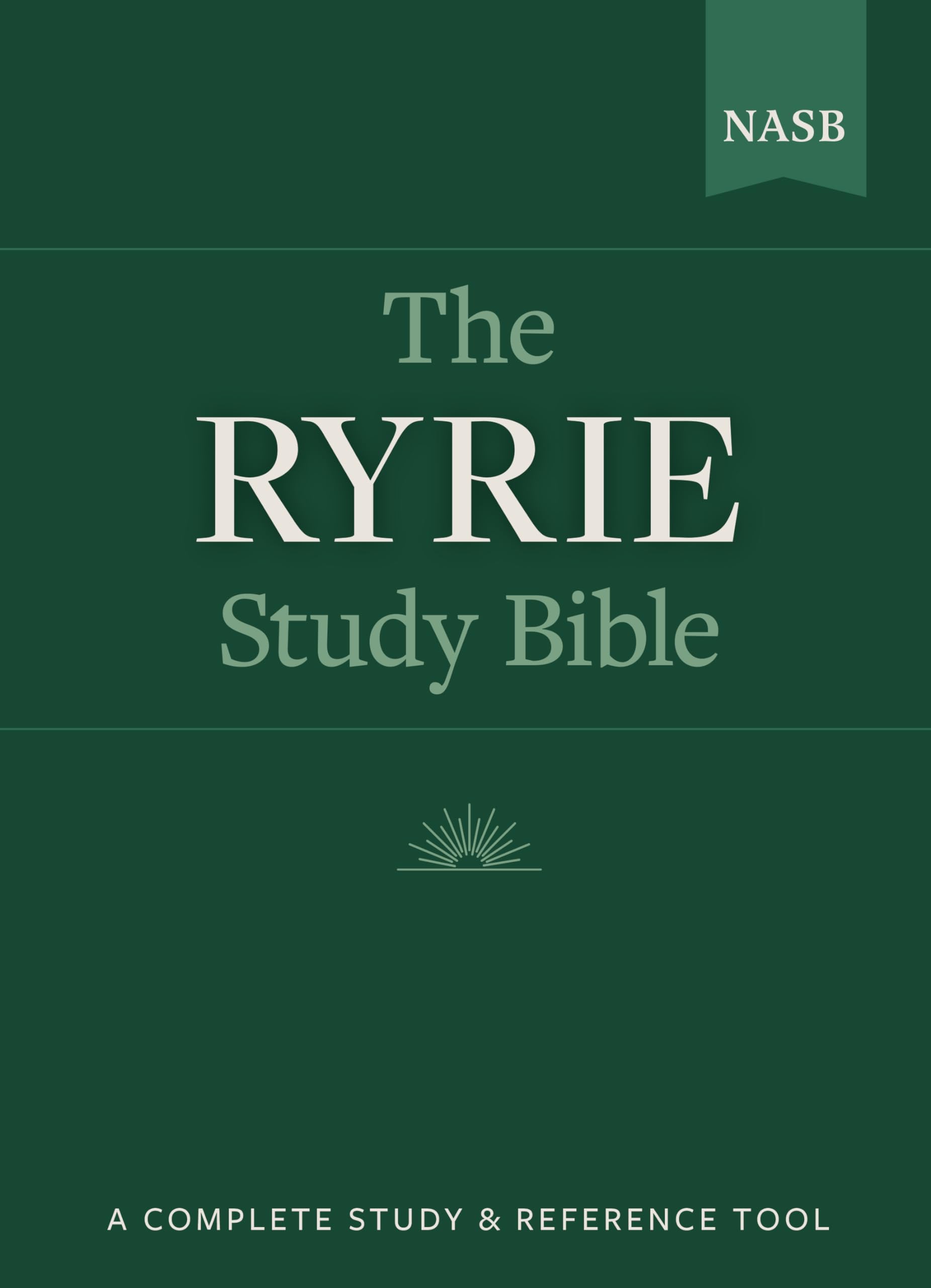 The Ryrie NAS Study Bible Hardcover Red Letter (New American Standard 1995 Edition)