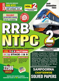 RRB NTPC CBT StageI & II Sampoorna Chapterwise Solved Papers (22580) 221 Sets (English Medium) 2025