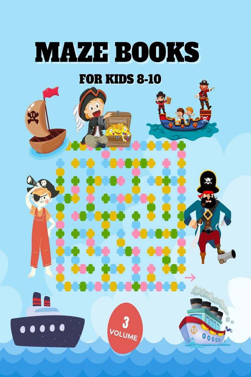 Maze Books For Kids 810 | Volume 3