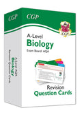 New ALevel Biology AQA Revision Question Cards: perfect for catchup and the 2022 and 2023 exams (CGP ALevel Biology)