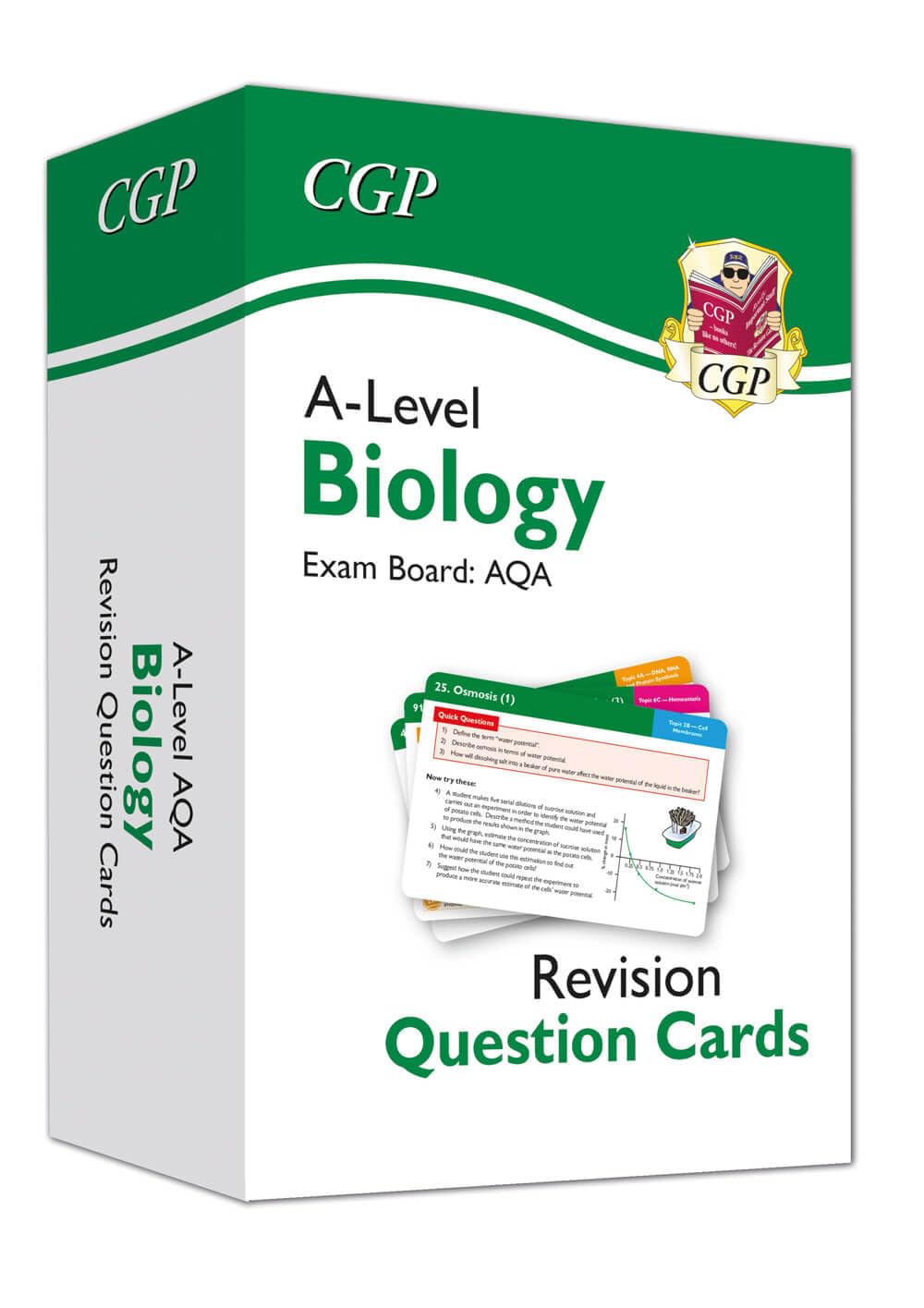 New ALevel Biology AQA Revision Question Cards: perfect for catchup and the 2022 and 2023 exams (CGP ALevel Biology)