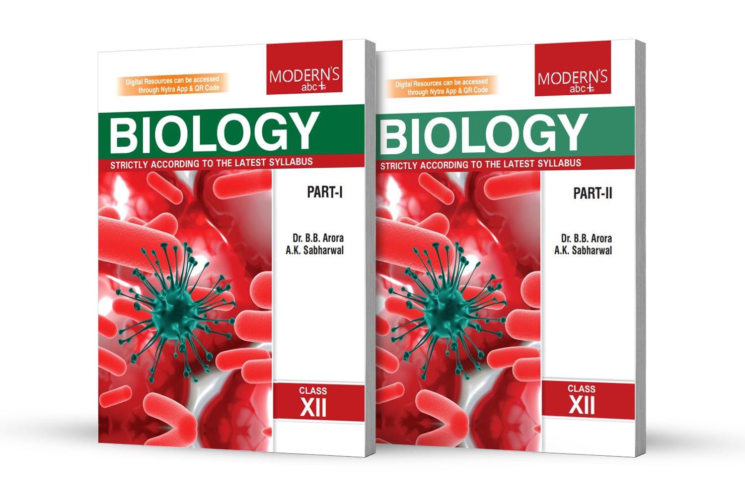 Mod Abc Plus Of Biology Class12 (Part1 & 2) Bb Arora & Ak Sabharwal (2025)