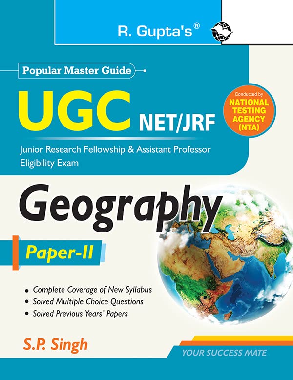 NTAUGCNET/JRF: Geography (PaperII) Exam Guide
