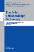 Rough Sets and Knowledge Technology: Third International Conference, RSKT 2008, Chengdu, China, May 1719, 2008, Proceedings (Le