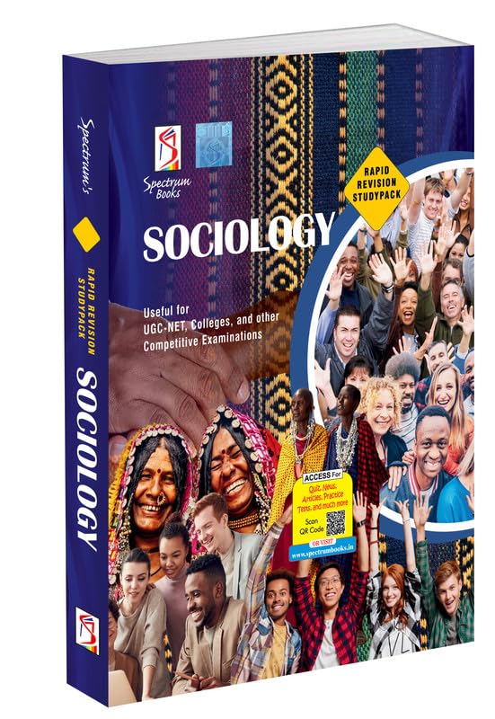 Spectrum Books Sociology | Rapid Revision Studypack Useful for NTA UGCNET | JRF | SET | Colleges | Other Competitive Examinatio