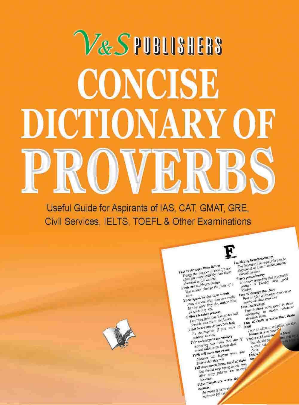 Concise Dictionary Of Proverbs(pocket Size)