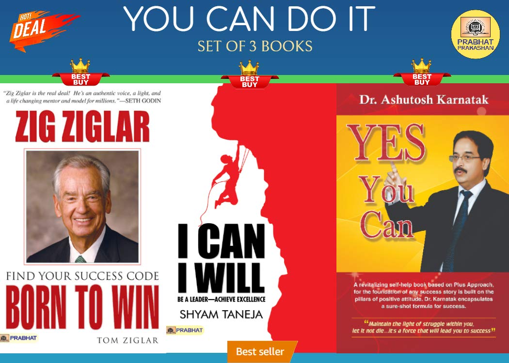 You Can Do it Bundle: Set Of 3 Books Ashutosh Karnatak; Shyam Taneja and Zig Ziglar & Tom Ziglar