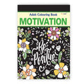 Motivation  Adult Colouring Book: Calming Art Colouring for Stress Relief, Colouring Book for Adults & Kids, Fun Relaxing Colou