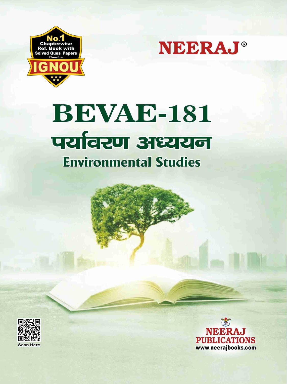 NEERAJ BEVAE181 Environmental Studies IGNOUChapter Wise Help Book including Many Solved SAMPLE Papers & Important Exam Notes 
