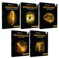 PW MedEd 3.0 MBBS 4th Prof Year Minor Notes l Anaesthesia, Dermatology, Psychiatry, Orthopaedics, Radiology Combo Set of 5 Books