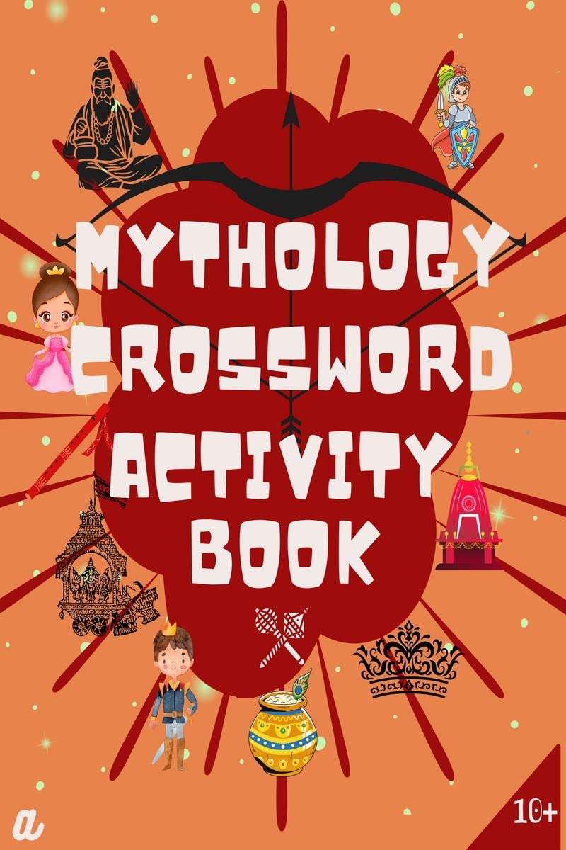 Indian Mythology Childrens Crossword Activity Book (For all Ages)